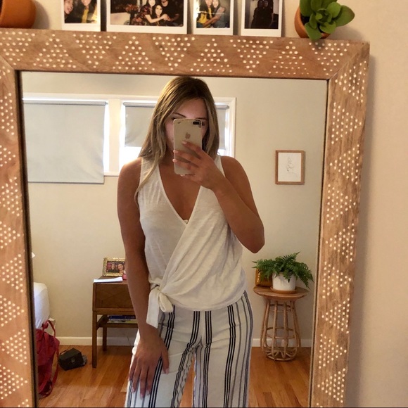 Z Supply Tops - NWT White tie tank